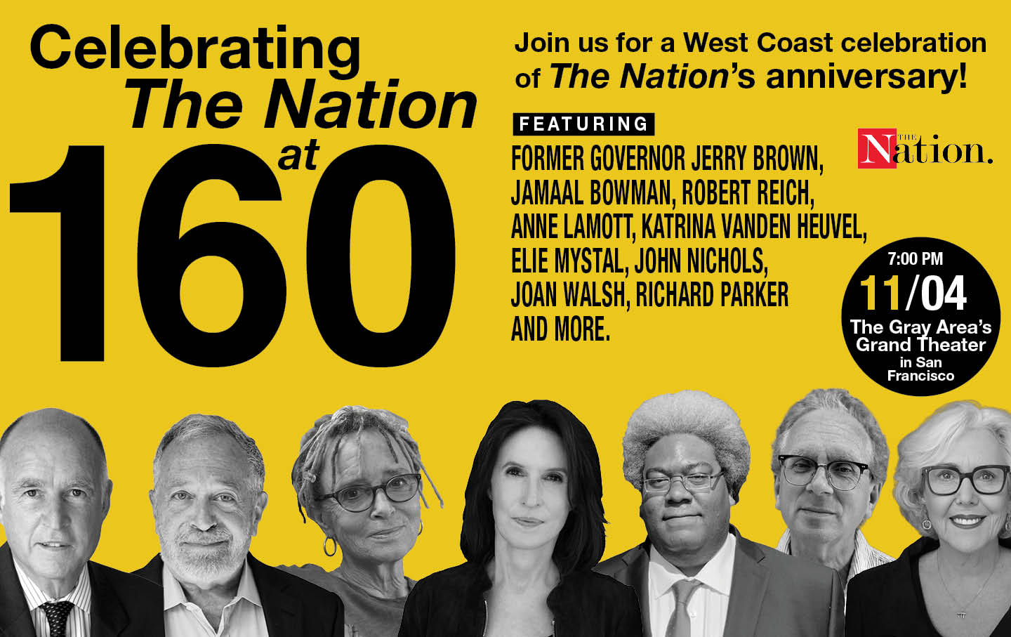 Celebrating The Nation at 160 San Francisco