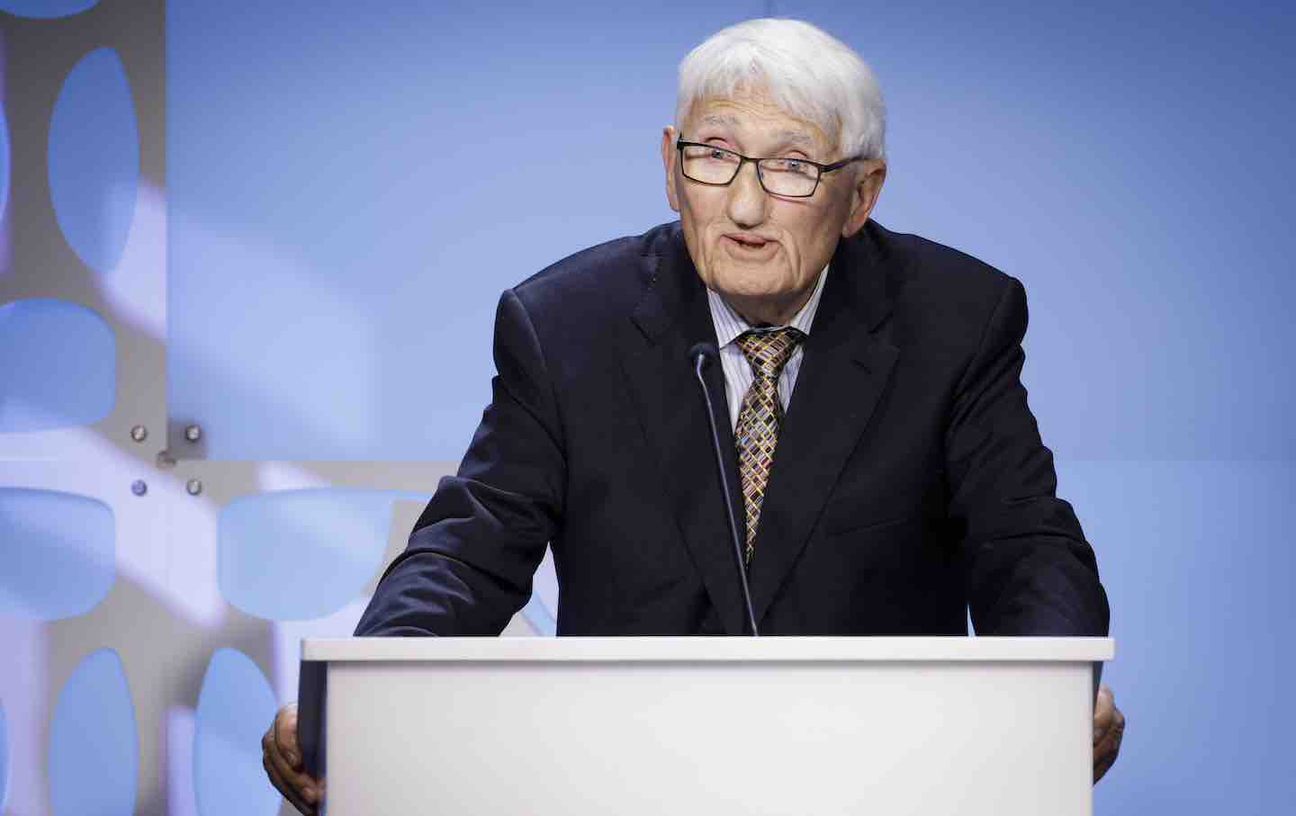 Jürgen Habermas in Berlin, Germany, 2018.